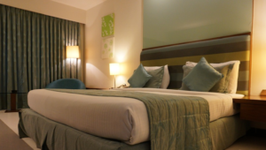Green theme decor