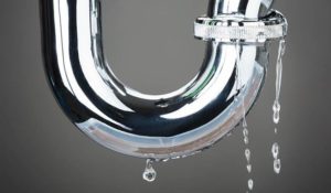 leaking water